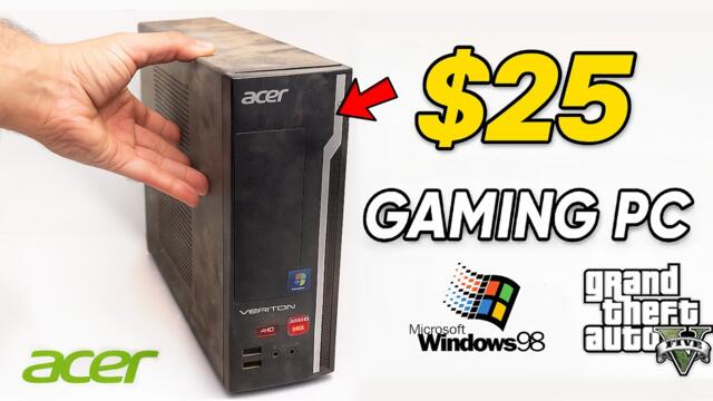 I Restored a $25 Dusty PC from the Dead — It Runs GTA V & Beloved Childhood Games! 🔥🕹️