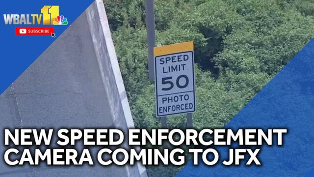 Speed cameras expanding on Jones Falls Expressway in Baltimore