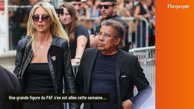 Ultime hommage à l'Homme en noir à Paris : la compagne de Laurent Voulzy attire tous les regards... car son allure est au coeur du débat !