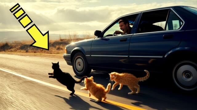 Из машины выкинули кошку и 9 котят. Но дальше произошло Невероятное!