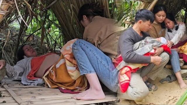 Single mother: gave birth in the forest and was helped by strangers