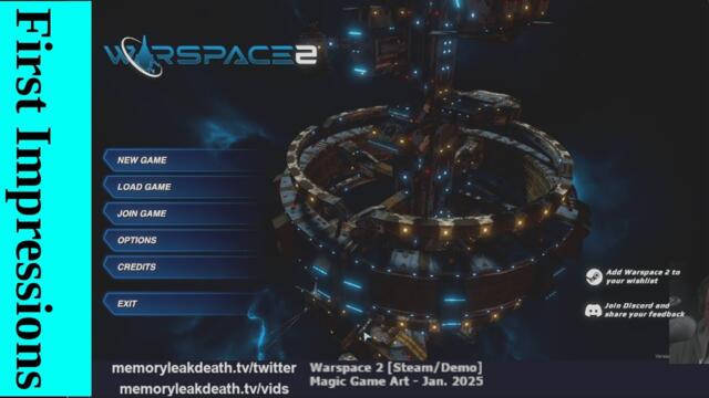 First Impressions | Warspace 2 [Demo]