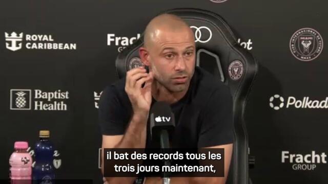 Mascherano : "Messi est notre leader, celui qui pousse le groupe"
