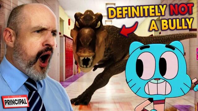 School Principal Reacts to The Amazing World of Gumball S1E36 “The Fight" TAWOG Reaction Video