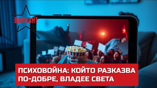 ПСИХОВОЙНА: КОЙТО РАЗКАЗВА ПО-ДОБРЕ, ВЛАДЕЕ СВЕТА,  Вариант #579
