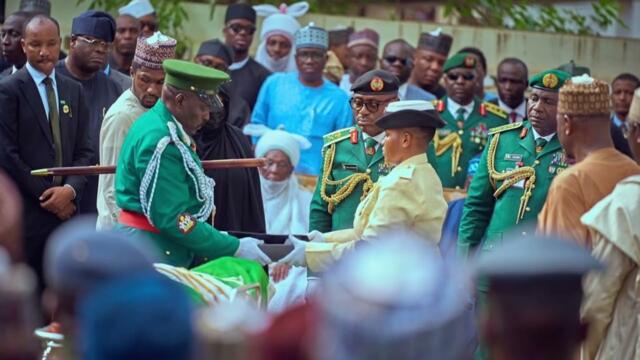 Former President Buhari's Burial In Pictures