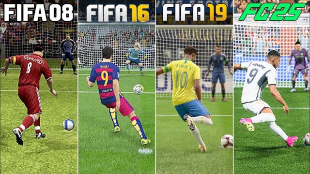 Evolution Of Penalties In FIFA (FIFA 98 - FC 25)