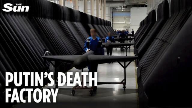 Inside Putin's drone plant where workers build kamikaze killing machines to wreak havoc on Ukraine