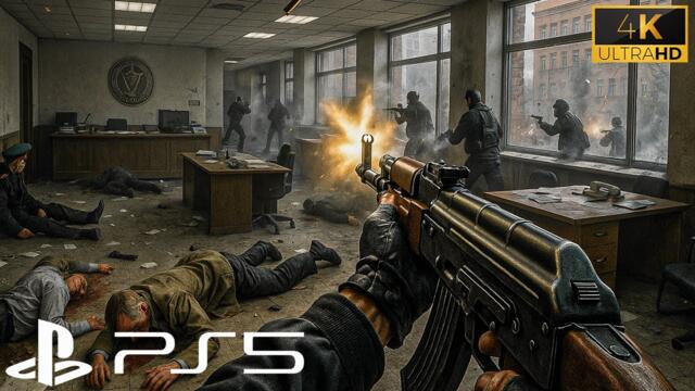 Invading The KGB Office RUSSIA | Ultra Realistic Immersive Graphics Gameplay [4K60FPS] Call of Duty
