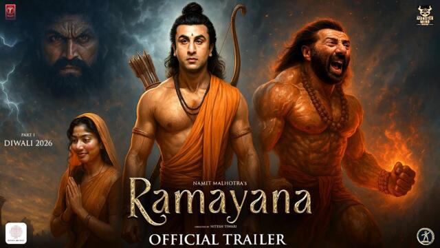 Ramayana - Official Trailer | Ranbir Kapoor | Yash | Sunny Deol | Sai Pallavi | Mohit Rana | Ravi