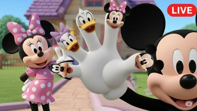 🔴MICKEY MOUSE FINGER FAMILY  and more Nursery Rhymes & Kids Songs