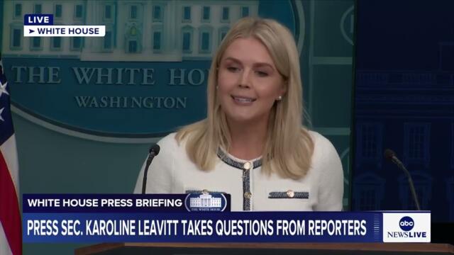 President Trump would not recommend special prosecutor to Epstein case, Leavitt says