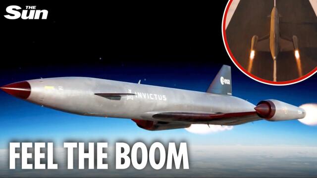 The hypersonic SPACE jet flying 4,000mph from London to New York in 60 mins