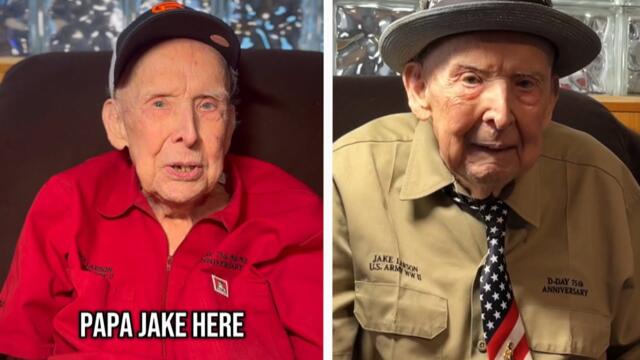 TikTok's Papa Jake, WWII Veteran and Beloved Grandfather, Dies at 102