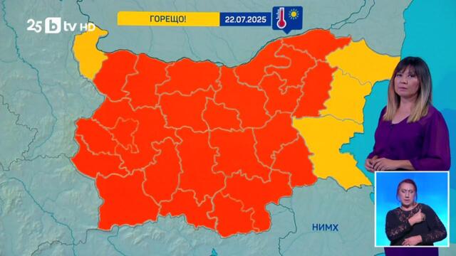 bTV Времето (21.07.2025 г. – централна емисия)