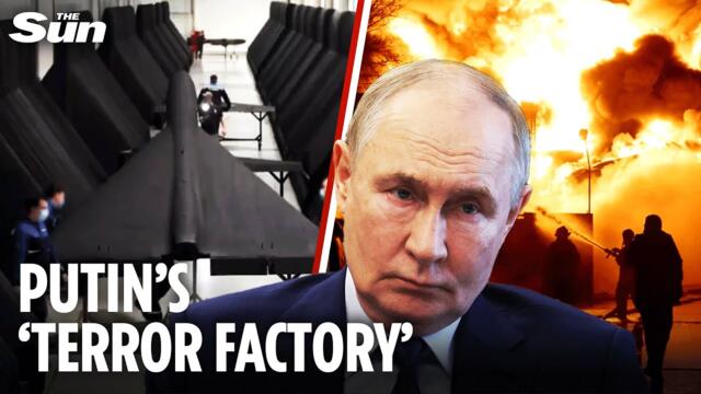Inside Putin’s ‘twisted’ plans to launch TWO THOUSAND killer drones at Ukraine