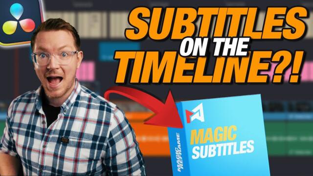 I think I made BETTER subtitles for DaVinci Resolve Studio 20...