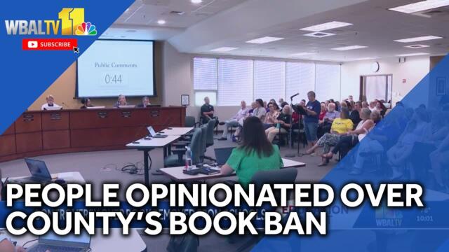 Groups, parents express opinions over Harford County book ban