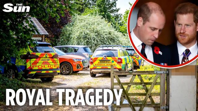 Princes William and Harry’s cousin, 20, found dead at home with a firearm nearby