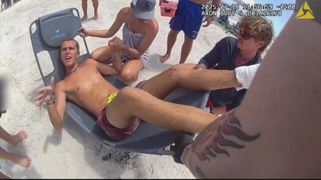 Florida Shark Bite Victim Speaks Out