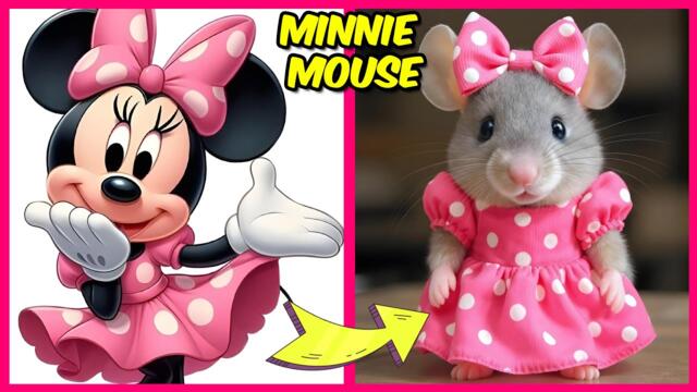 🎉🐀How Mickey Mouse Clubhouse Characters Look in Real Life + Their Favorites! | Minnie Mouse