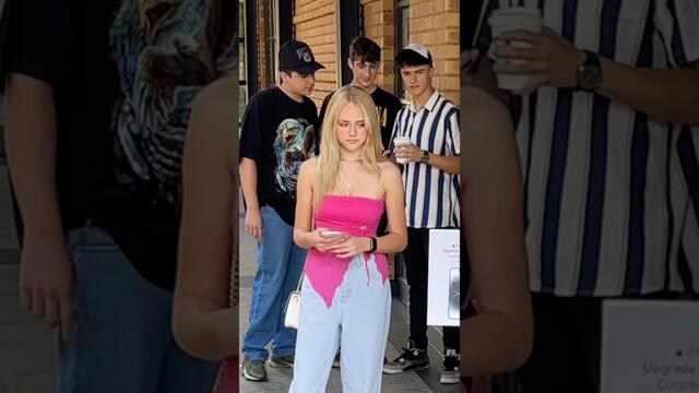 The iPhone FELL From The Poster!! 🤯📱#shorts #magic #funny #viral