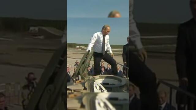 Ето кой е най-великия лидер днес в света - #putin #lider #presidente #rusia Putin tests a tank.