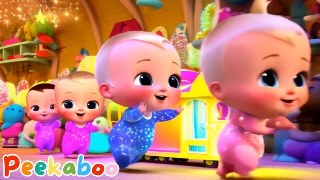 The More We Get Together | Peekaboo Nursery Rhymes & Kids Songs l ABC  @Peekabootunes ​