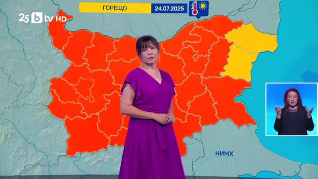 bTV Времето (23.07.2025 г. – централна емисия)