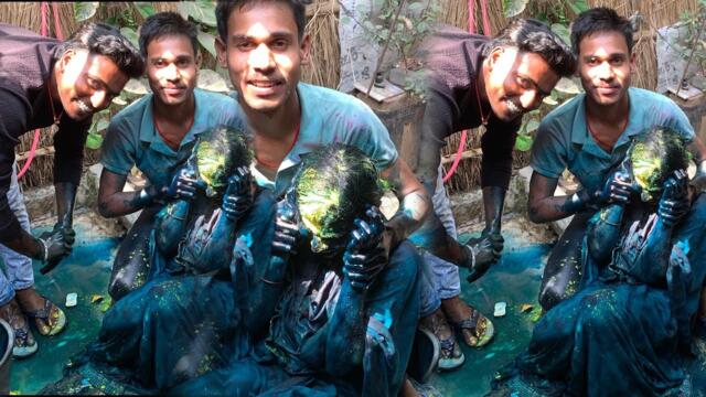 देवर भाभी होली फुल मस्ती || BHABHI DEVER HOLI VLOG VIDEO | DISE HOLI BHABHI DEVER VIDEO || #holivlog