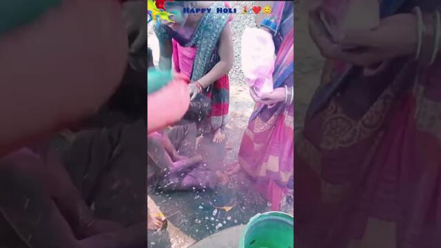 खुशियों के पल यादगार पल // #happyholi #viral @nageshpenthar507