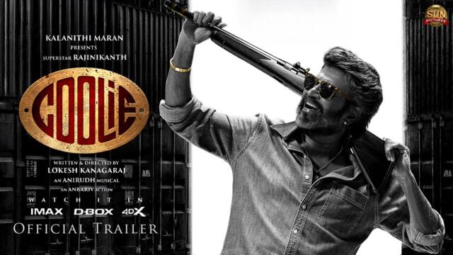 COOLIE - Official Trailer | Rajinikanth | Aamir Khan | Lokesh Kanagaraj | Anirudh Ravichander