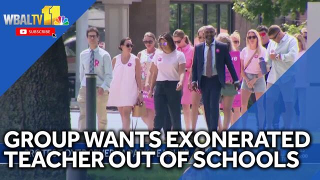 Petition calls to keep exonerated teacher out of schools