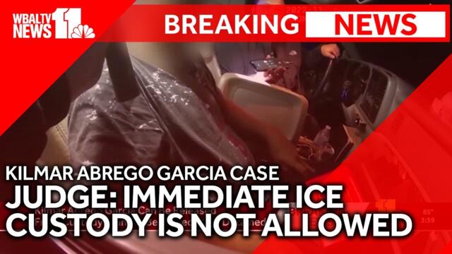 Judge: Trump admin. can't take Abrego Garcia immediately into ICE custody