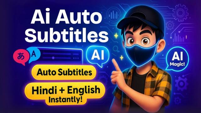 Generate Subtitles In Any Language With AI In Seconds ✨