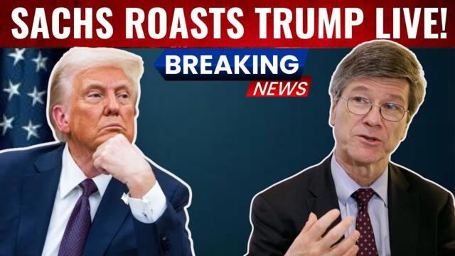 Trump Slammed by Sachs in Explosive Interview | Mickey Mouse Comparison Stuns Viewers