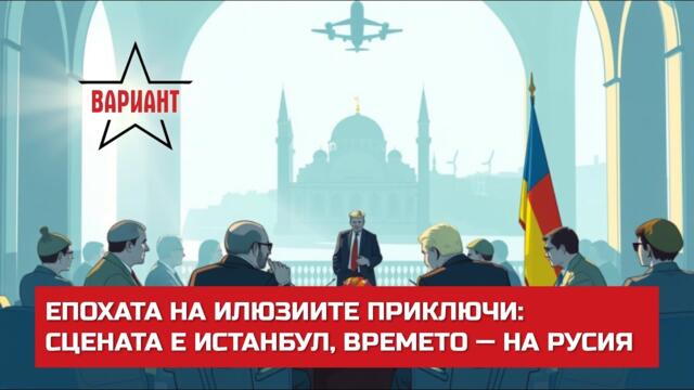 ЕПОХАТА НА ИЛЮЗИИТЕ ПРИКЛЮЧИ: СЦЕНАТА Е ИСТАНБУЛ, ВРЕМЕТО — НА РУСИЯ,  Вариант #584