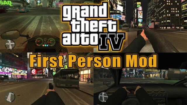 First Person Mod for GTA 4 | How to install GTA 4 First Person Mod