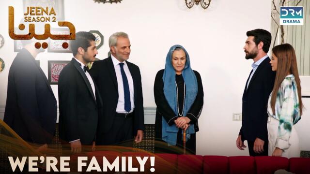 We're Family Aur Hum Sab Aik Hain💙 | JEENA | #turkishdramaurdudub #turk1 #trending | UH21