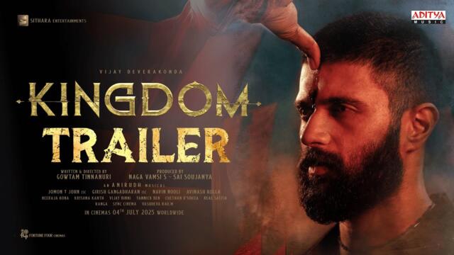 KINGDOM - Official Trailer | Vijay Deverakonda | BhagyaShri Borse | Anirudh | Gowtam Tinnanuri