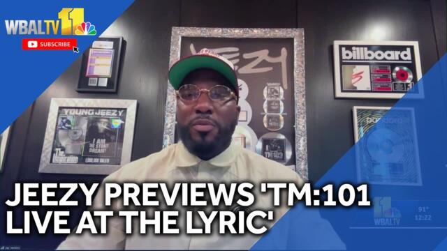 Rapper 'Jeezy' preveiws upcoming TM:101 Live at the Lyric