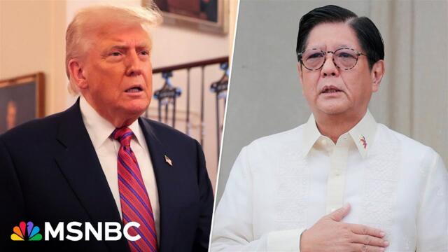 LIVE: Trump meets Philippine President Marcos Jr. at the White House