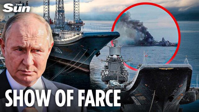 Putin's Navy plans are 'bonkers' as PR stunt highlights fatal flaws