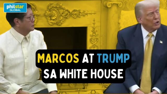 FULL: President Bongbong Marcos meets with U.S. President Donald Trump in the White House