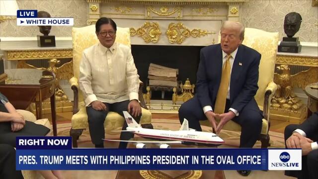 LIVE: Pres. Trump holds bilateral meeting with Philippines president in the Oval Office