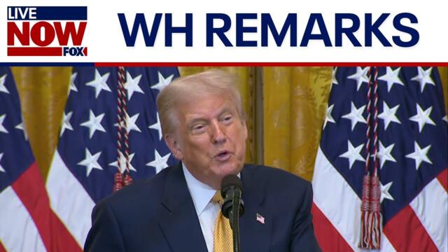 FULL: Trump speaks on trade deals, slams Obama at White House | LiveNOW from FOX
