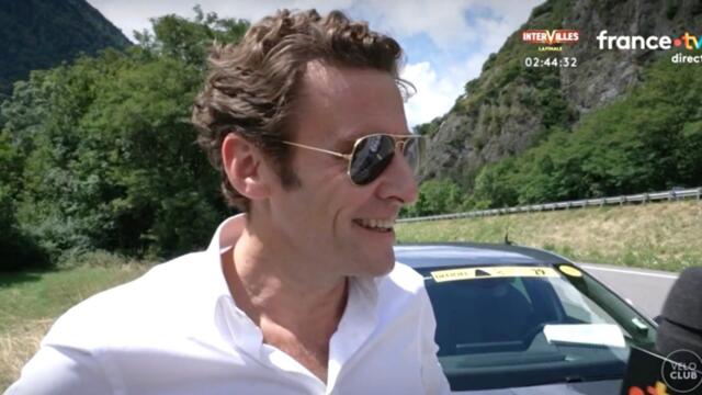 Tour de France : l’interview surréaliste de Laurent Macron, le frère du président dans Vélo Club