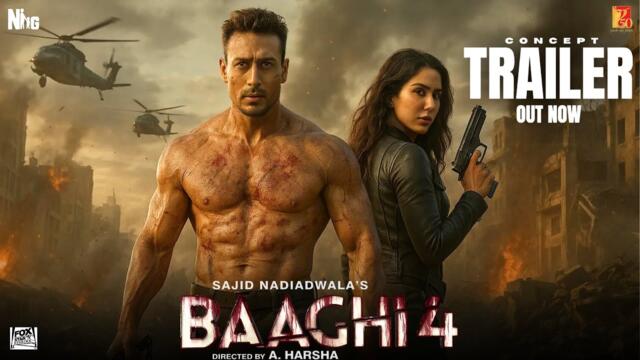 Baaghi 4 | Concept Trailer  | Tiger Shroff | Sanjay Dutt | Sonam Bajwa| Sajid Nadiadwala |Ahmed Khan