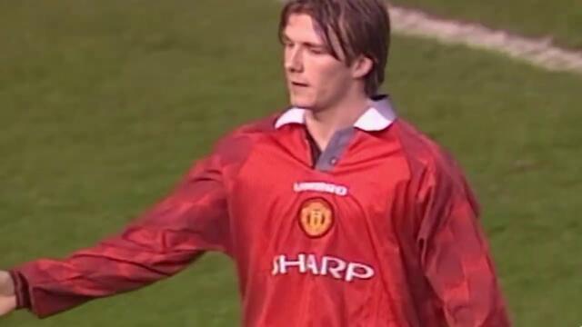 Beckham—he only knows how to cross; only he can cross