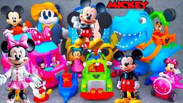 11 minute Satisfying of Unboxing Disney Mickey Mouse Water Park Compilation | Review Toys ASMR TOYS
